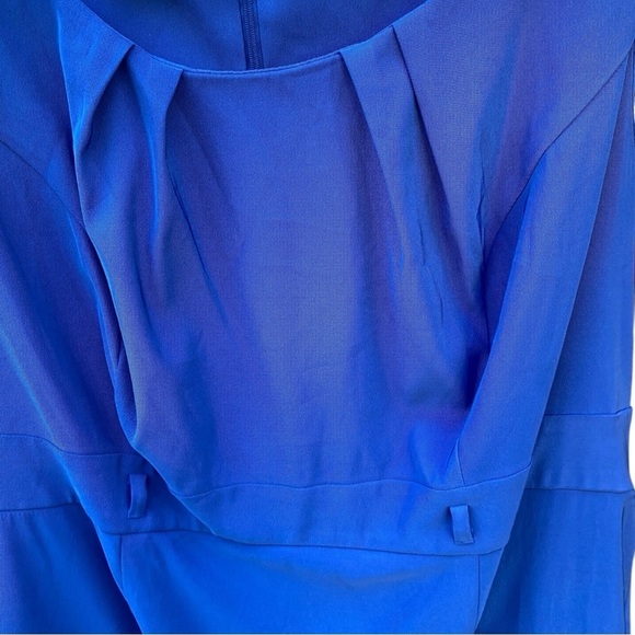 Dressbarn PLUS SIZE Sleeveless Shift Dress Royal Blue Size: 20 - Picture 3 of 13